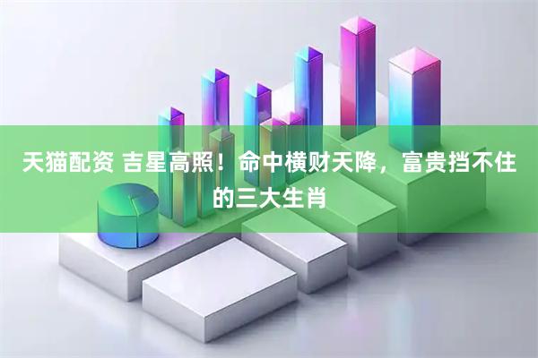 天猫配资 吉星高照！命中横财天降，富贵挡不住的三大生肖